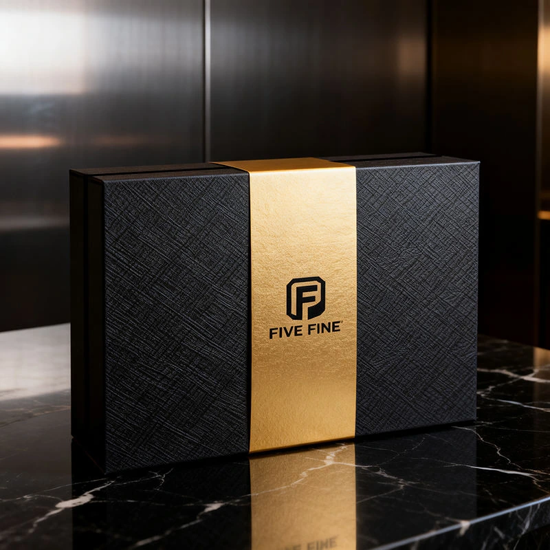 Custom matte rigid gift box