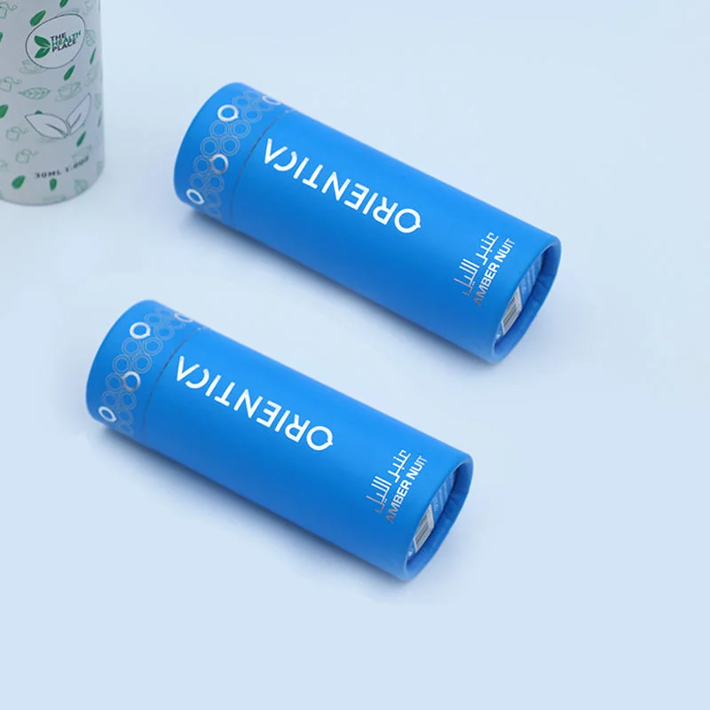 Custom round paper tube box